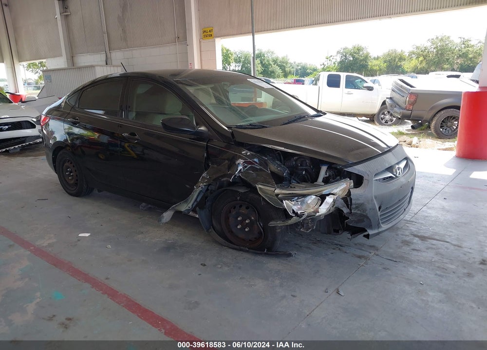2014 HYUNDAI ACCENT GLS VIN: KMHCT4AE2EU751960
