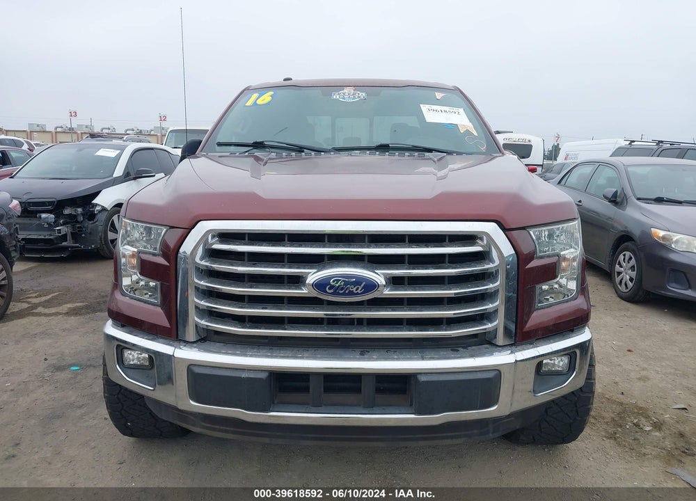 2016 FORD F-150 XLT VIN: 1FTEW1CG9GKF32882