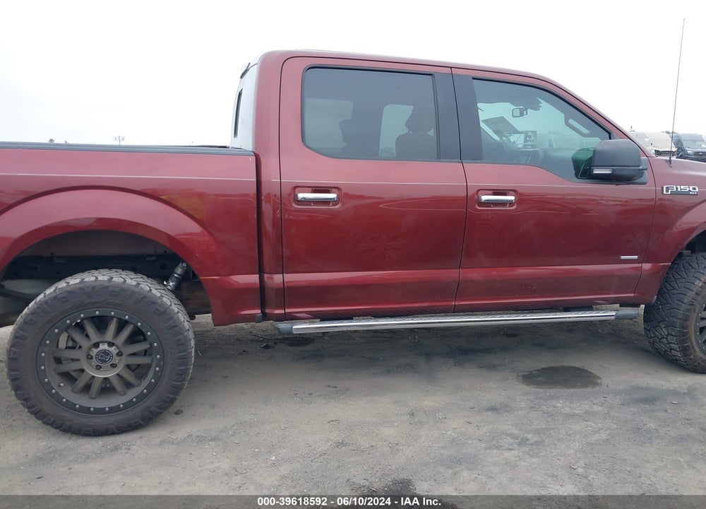 2016 FORD F-150 XLT VIN: 1FTEW1CG9GKF32882