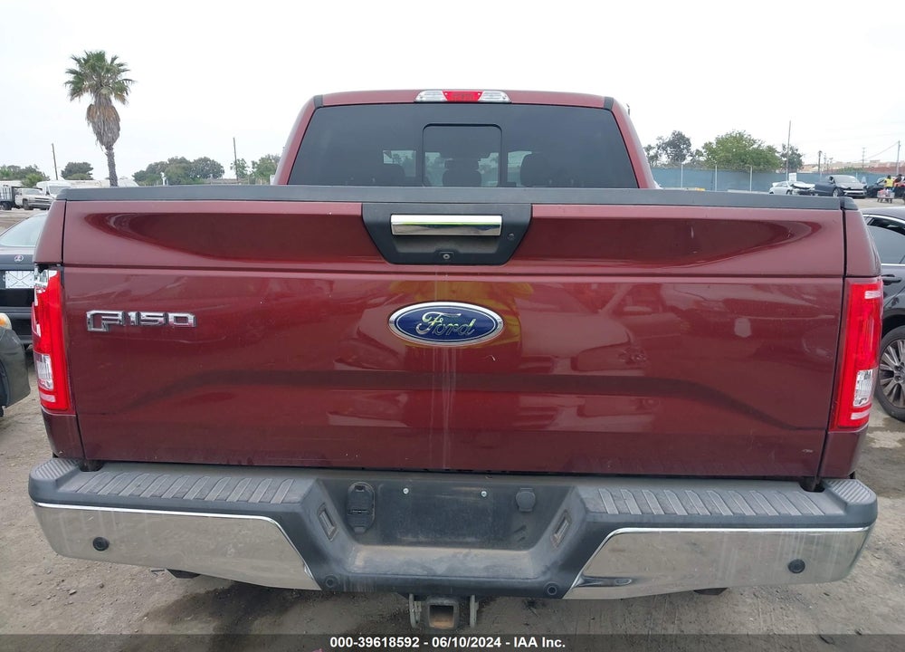 2016 FORD F-150 XLT VIN: 1FTEW1CG9GKF32882