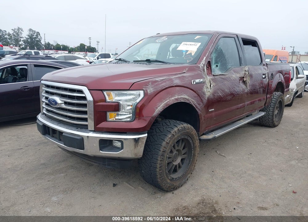 2016 FORD F-150 XLT VIN: 1FTEW1CG9GKF32882
