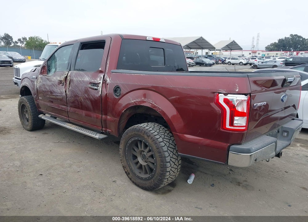 2016 FORD F-150 XLT VIN: 1FTEW1CG9GKF32882