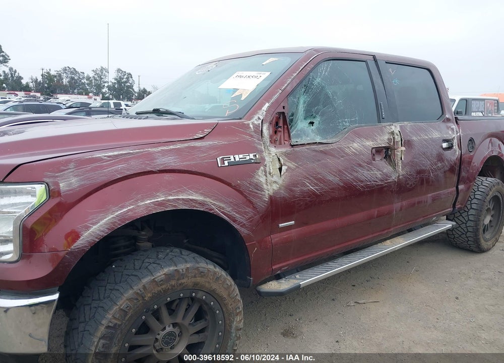 2016 FORD F-150 XLT VIN: 1FTEW1CG9GKF32882