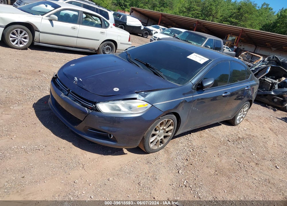 2013 DODGE DART LIMITED VIN: 1C3CDFCA2DD720556