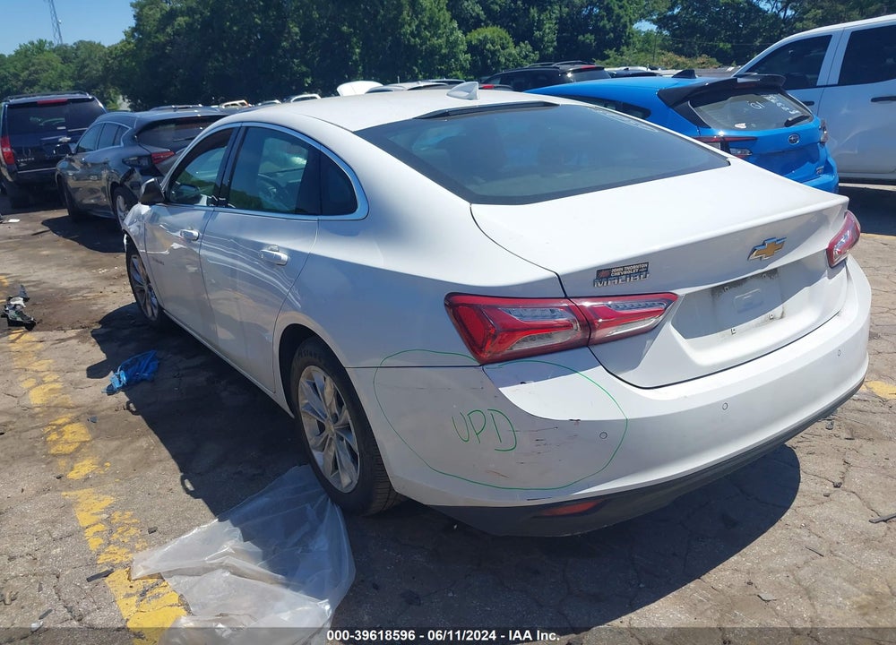 2019 CHEVROLET MALIBU LT VIN: 1G1ZD5ST7KF191358
