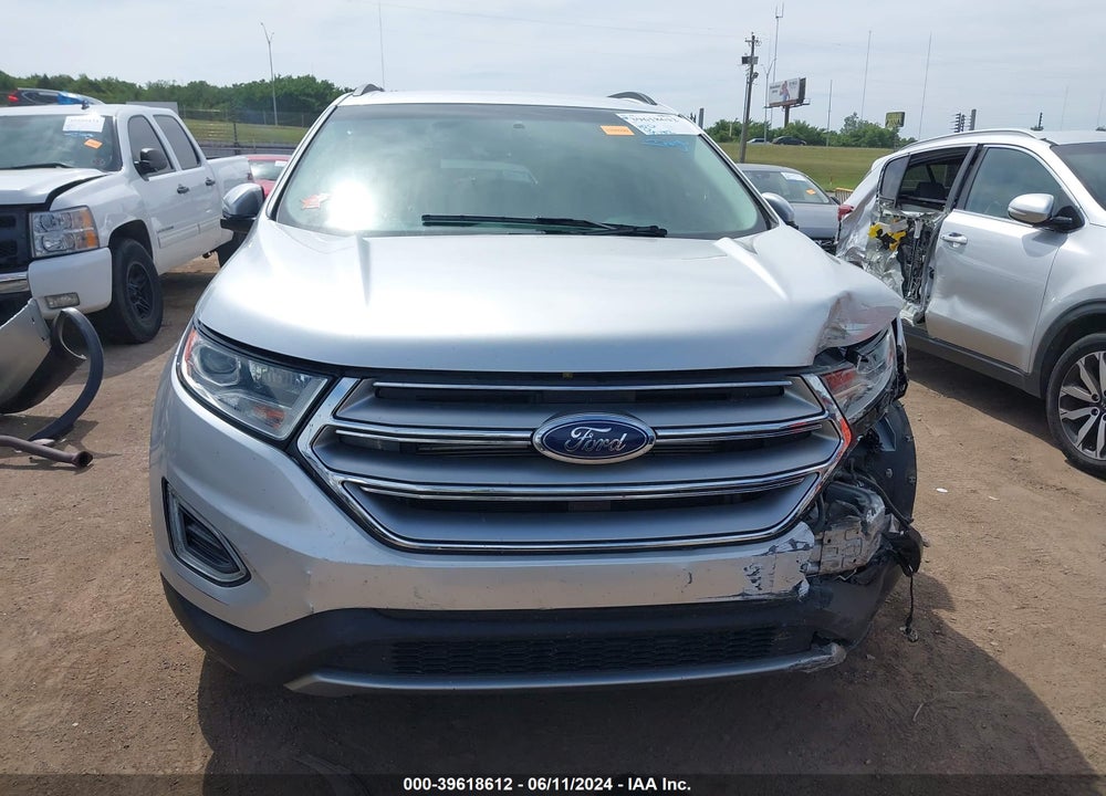 2015 FORD EDGE SEL VIN: 2FMTK3J8XFBB20789