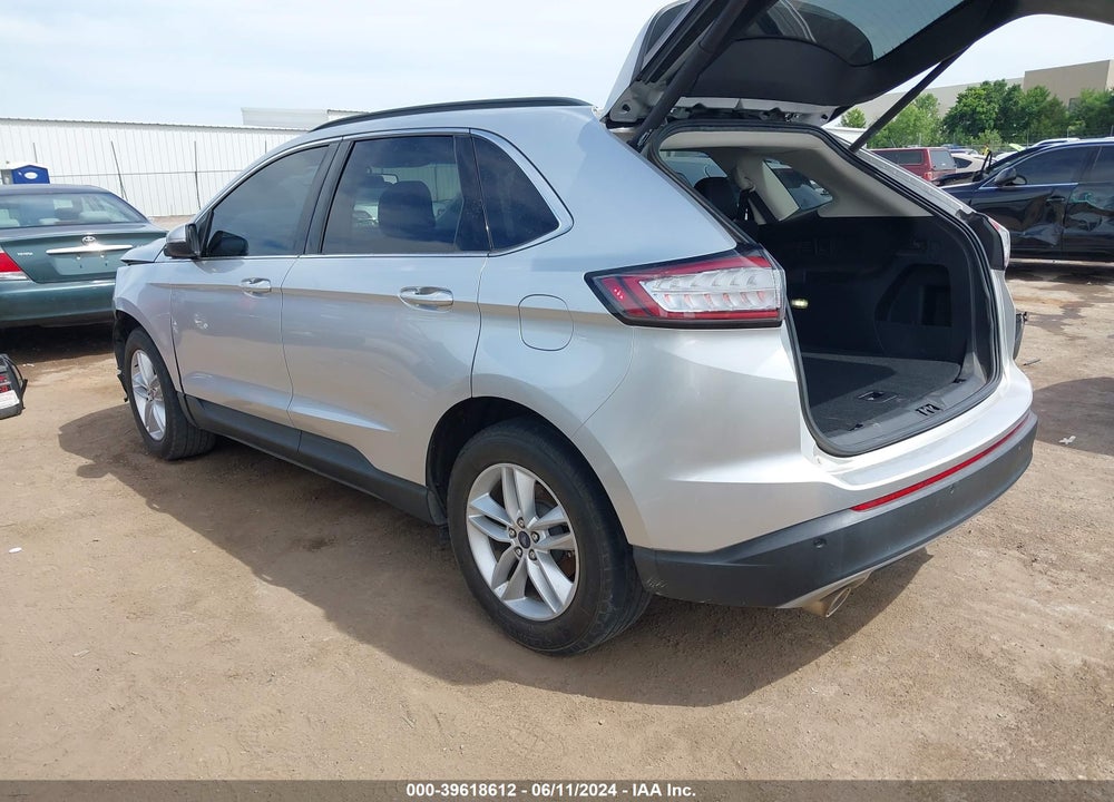 2015 FORD EDGE SEL VIN: 2FMTK3J8XFBB20789