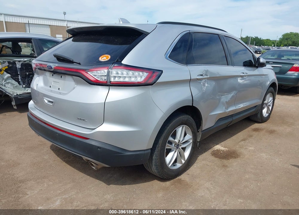 2015 FORD EDGE SEL VIN: 2FMTK3J8XFBB20789