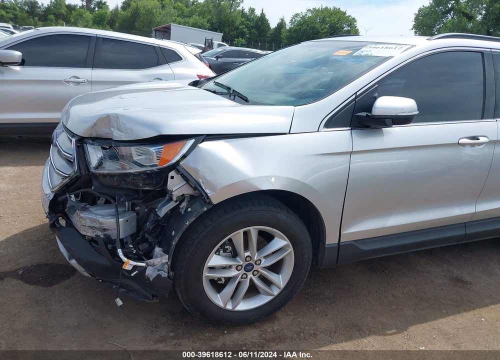 2015 FORD EDGE SEL VIN: 2FMTK3J8XFBB20789