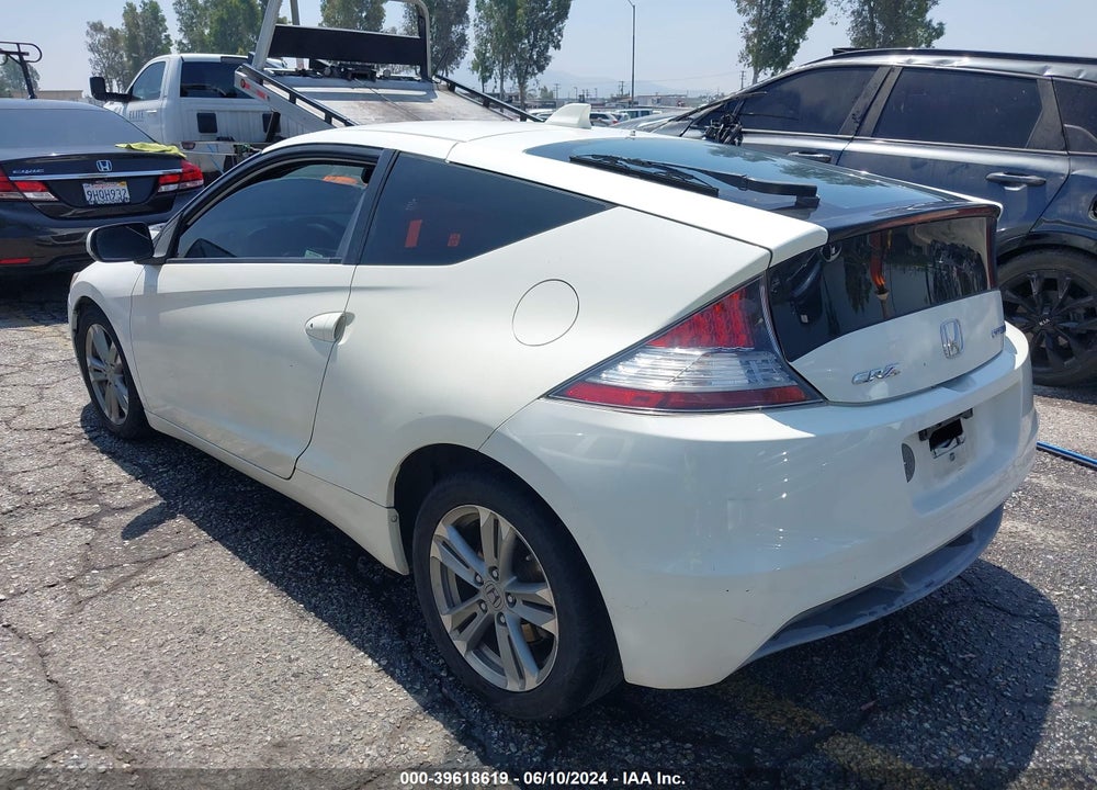 2013 HONDA CR-Z EX VIN: JHMZF1D64DS002210