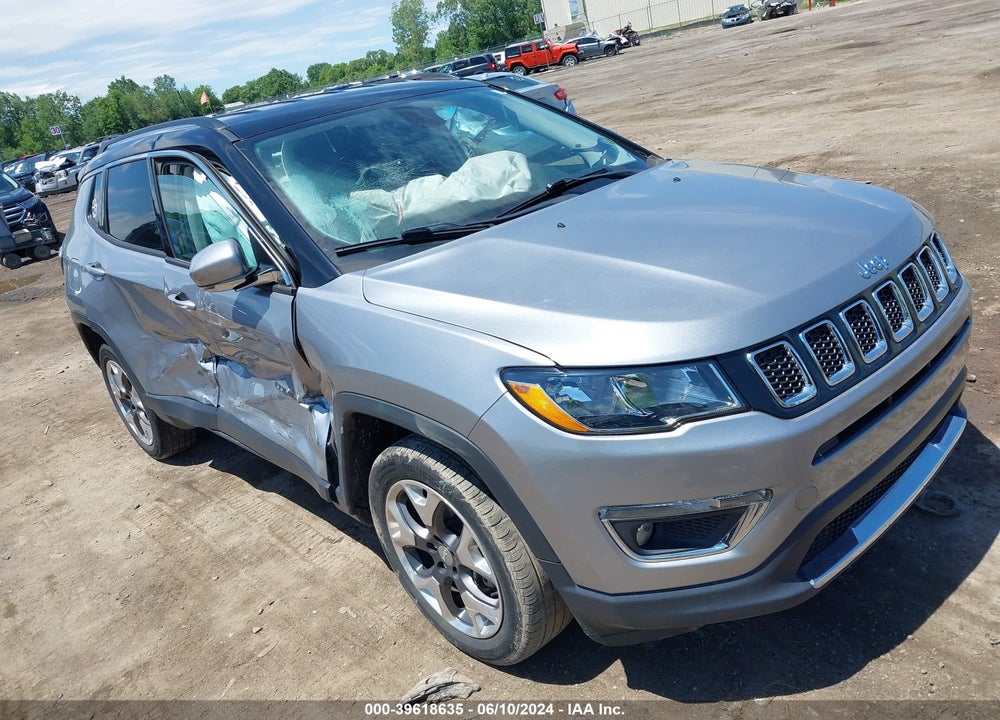 2019 JEEP COMPASS LIMITED 4X4 VIN: 3C4NJDCBXKT666148