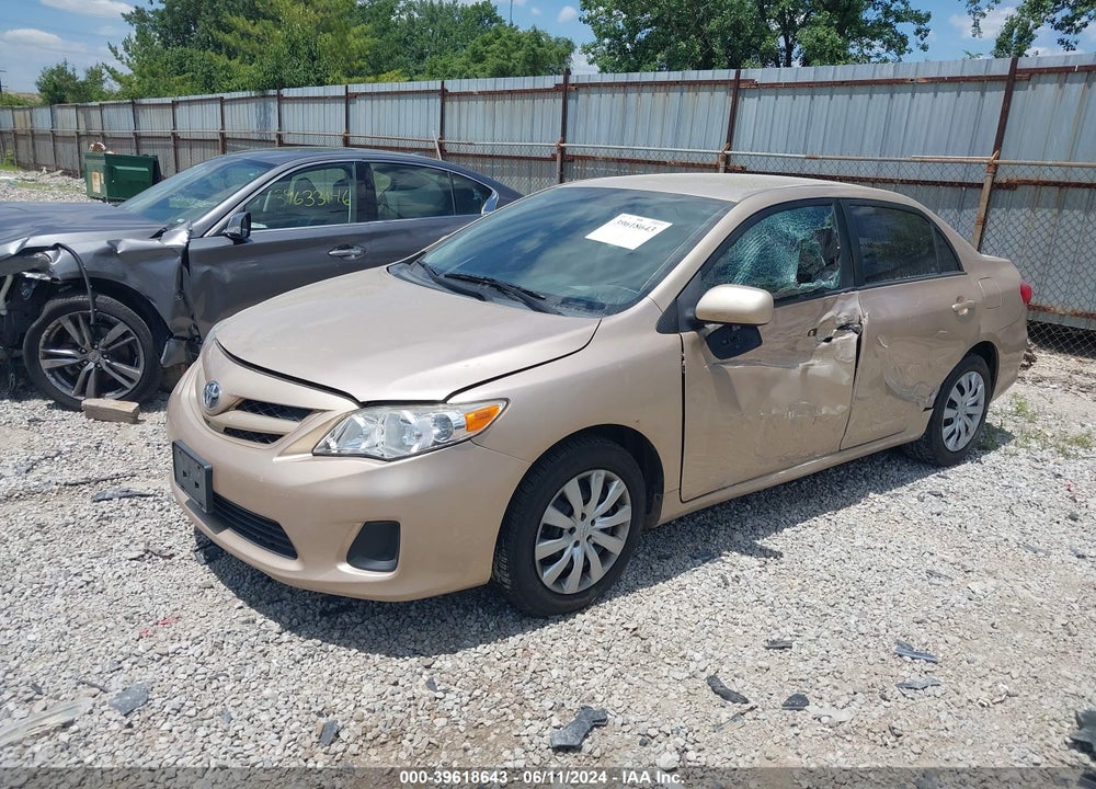 2012 TOYOTA COROLLA LE VIN: 2T1BU4EE1CC901462