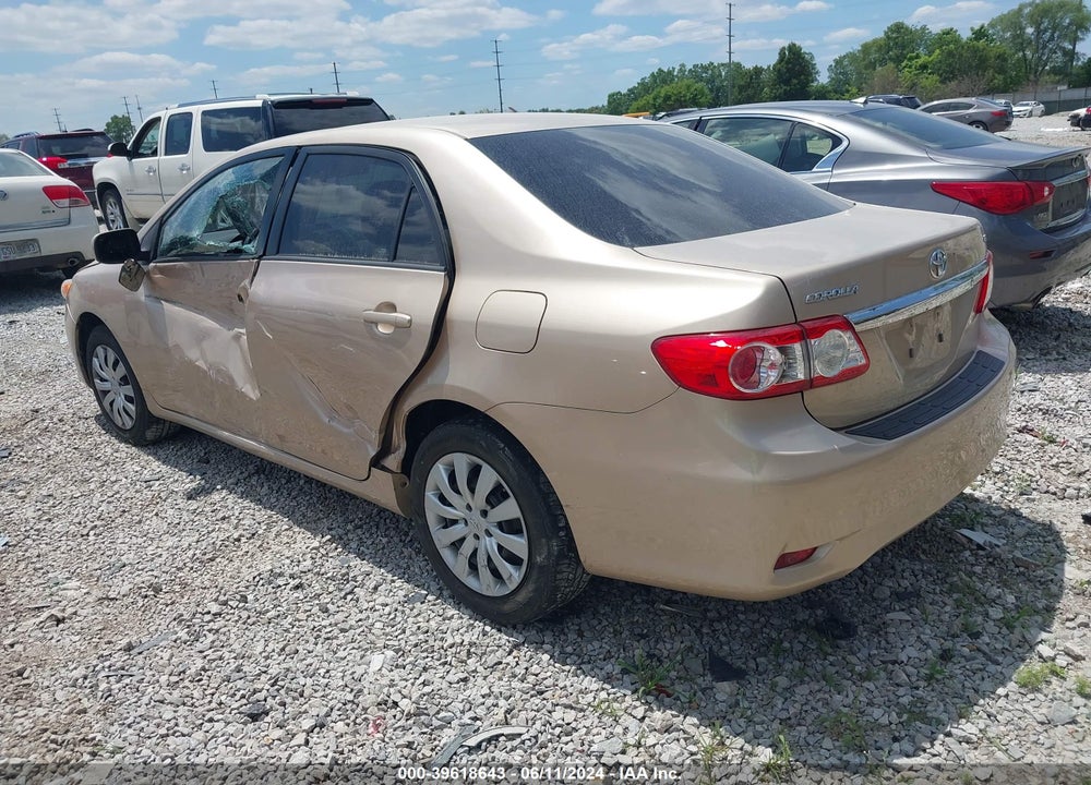 2012 TOYOTA COROLLA LE VIN: 2T1BU4EE1CC901462