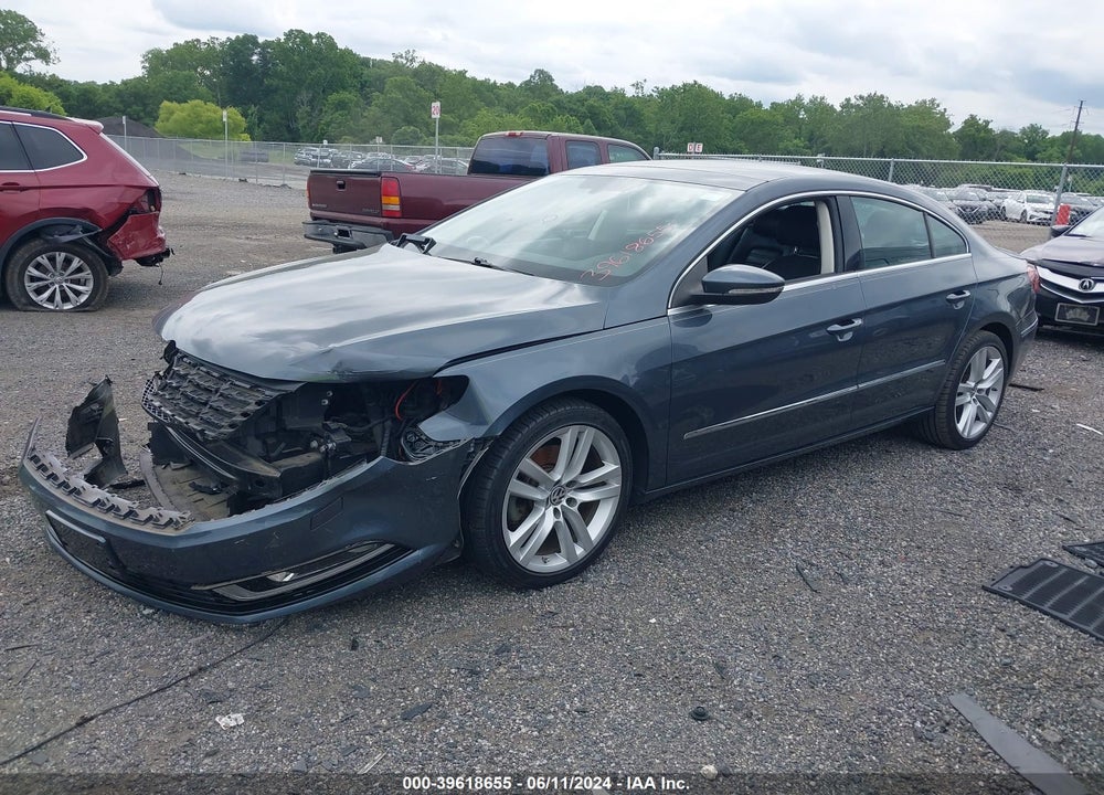 2013 VOLKSWAGEN CC 2.0T LUX VIN: WVWRP7AN9DE534435