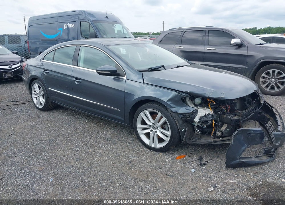 2013 VOLKSWAGEN CC 2.0T LUX VIN: WVWRP7AN9DE534435