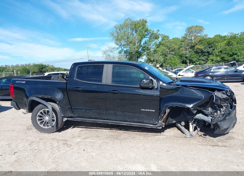 2020 CHEVROLET COLORADO 4WD SHORT BOX ZR2 VIN: 1GCGTEEN1L1103465