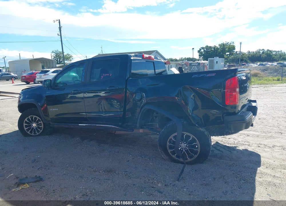 2020 CHEVROLET COLORADO 4WD SHORT BOX ZR2 VIN: 1GCGTEEN1L1103465