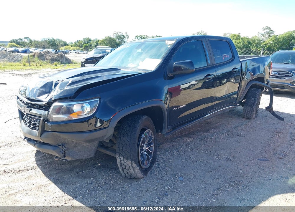 2020 CHEVROLET COLORADO 4WD SHORT BOX ZR2 VIN: 1GCGTEEN1L1103465