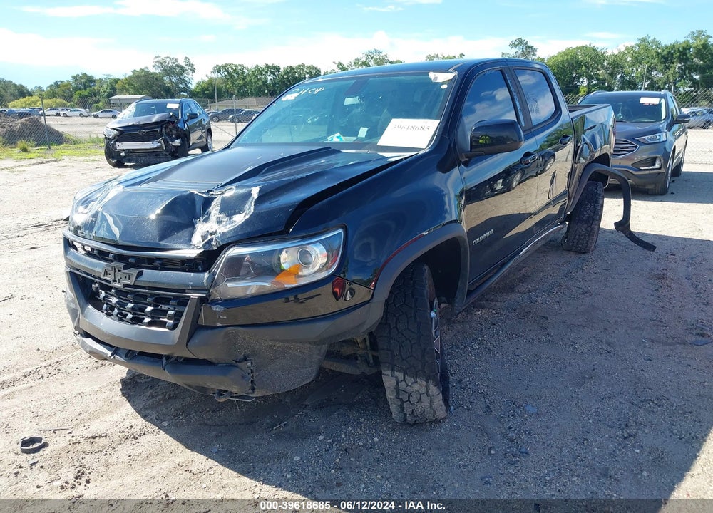 2020 CHEVROLET COLORADO 4WD SHORT BOX ZR2 VIN: 1GCGTEEN1L1103465