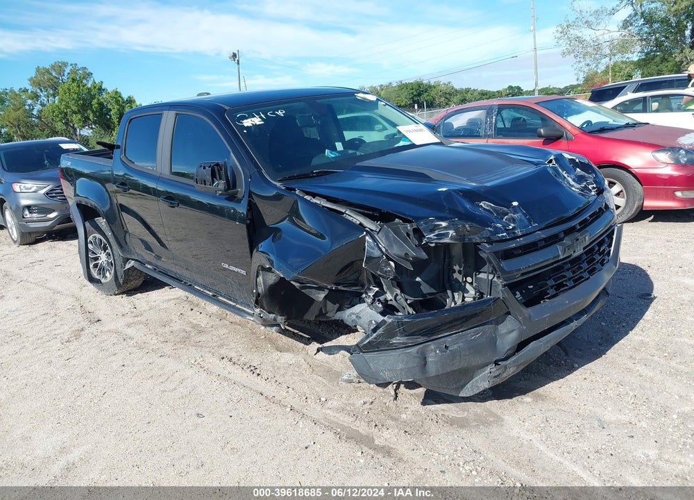 2020 CHEVROLET COLORADO 4WD SHORT BOX ZR2 VIN: 1GCGTEEN1L1103465