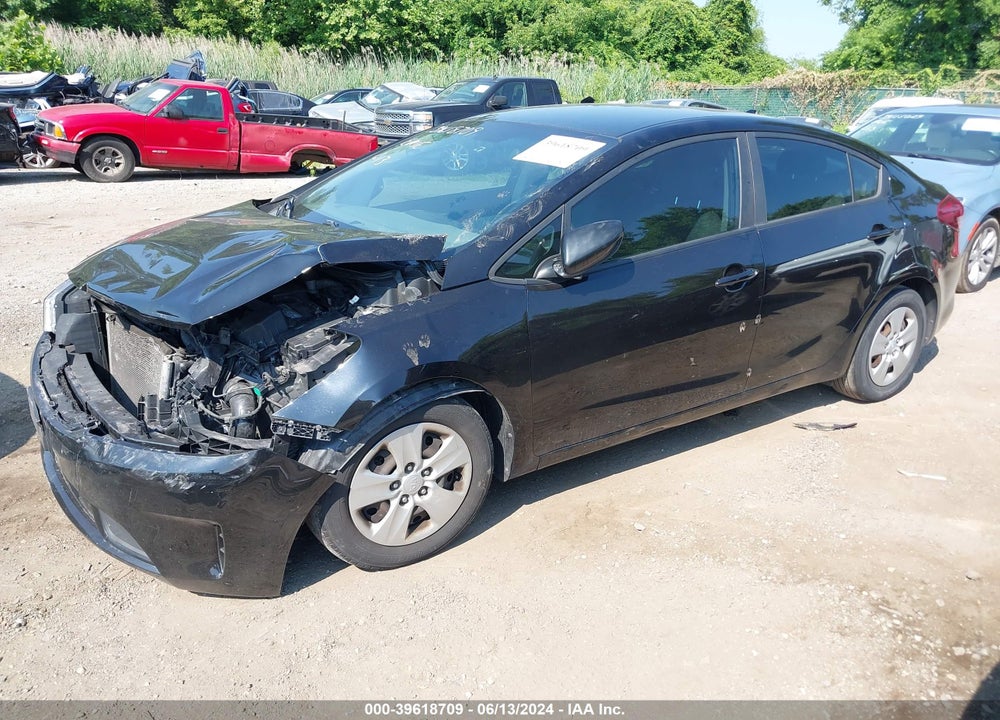 2017 KIA FORTE LX VIN: 3KPFK4A72HE049372