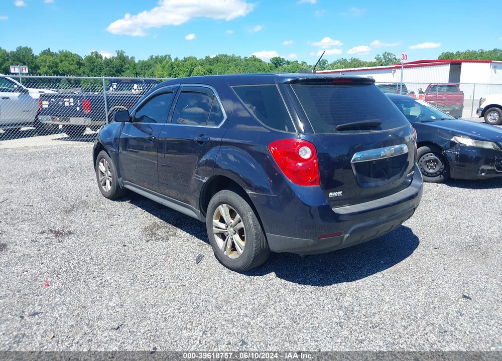 2015 CHEVROLET EQUINOX LS VIN: 2GNALAEK3F6166161