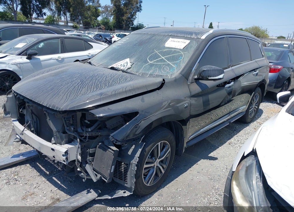 2019 INFINITI QX60 LUXE VIN: 5N1DL0MM7KC504449
