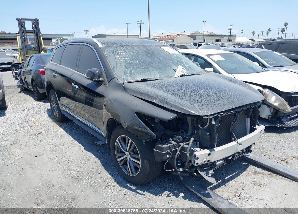2019 INFINITI QX60 LUXE VIN: 5N1DL0MM7KC504449