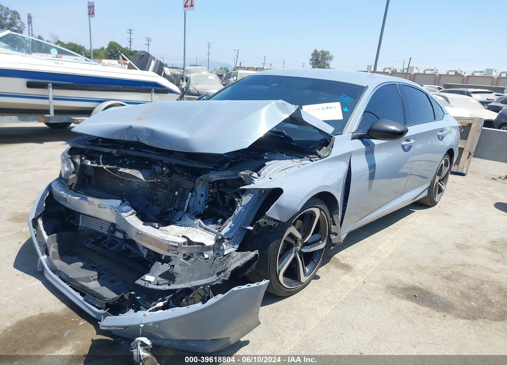 2022 HONDA ACCORD SPORT VIN: 1HGCV1F35NA052443