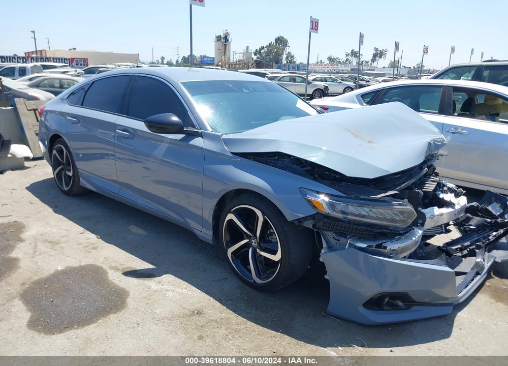 2022 HONDA ACCORD SPORT VIN: 1HGCV1F35NA052443