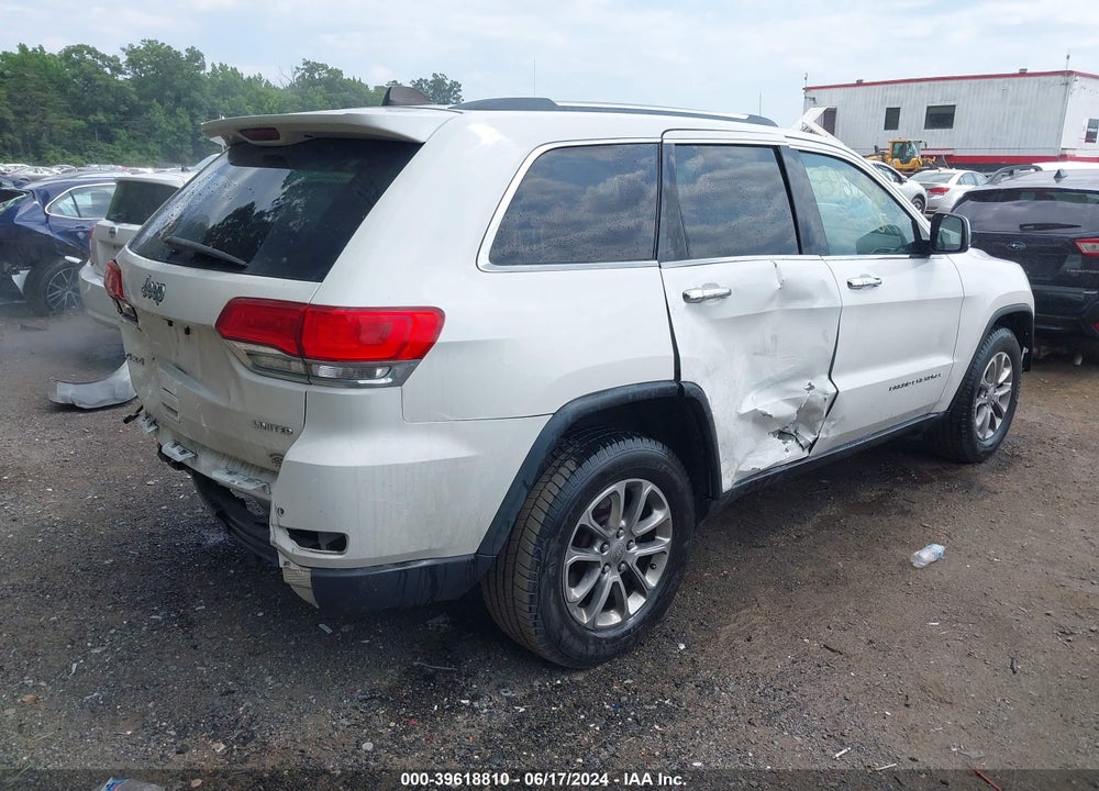 2015 JEEP GRAND CHEROKEE LIMITED VIN: 1C4RJFBGXFC652178