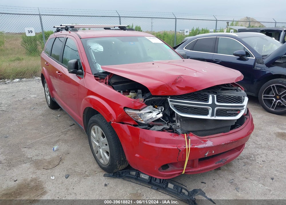 2017 DODGE JOURNEY SE VIN: 3C4PDCAB0HT559714