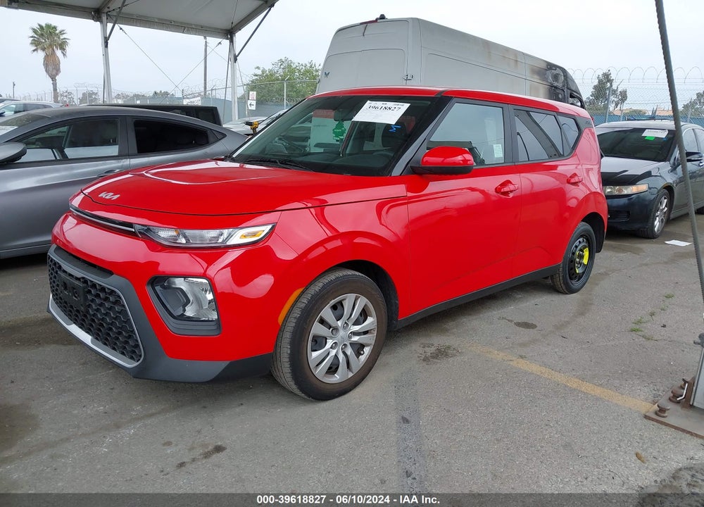 2022 KIA SOUL LX VIN: KNDJ23AU9N7187058