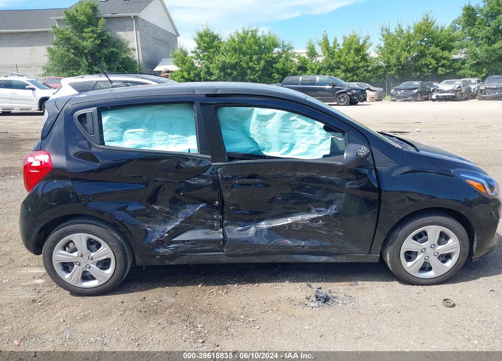 2022 CHEVROLET SPARK FWD LS MANUAL VIN: KL8CA6SAXNC023738
