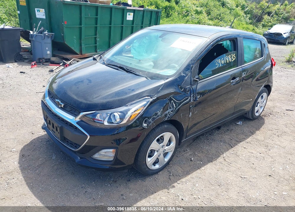 2022 CHEVROLET SPARK FWD LS MANUAL VIN: KL8CA6SAXNC023738