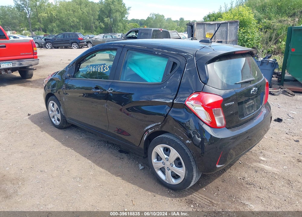 2022 CHEVROLET SPARK FWD LS MANUAL VIN: KL8CA6SAXNC023738
