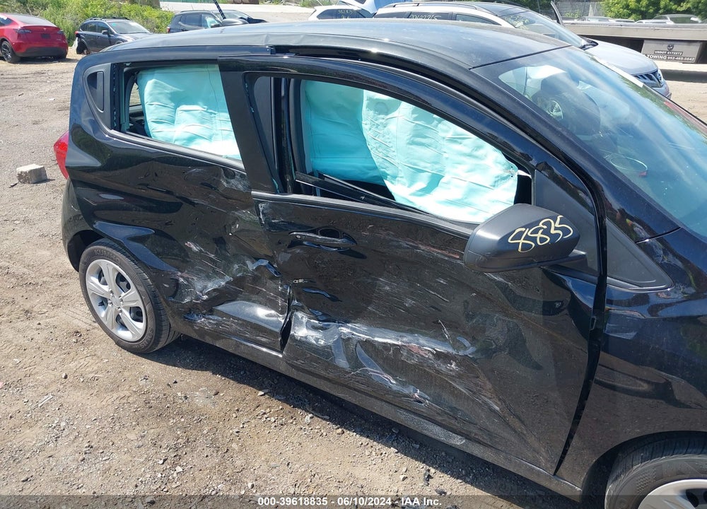 2022 CHEVROLET SPARK FWD LS MANUAL VIN: KL8CA6SAXNC023738