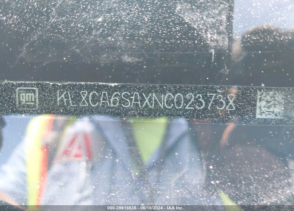 2022 CHEVROLET SPARK FWD LS MANUAL VIN: KL8CA6SAXNC023738
