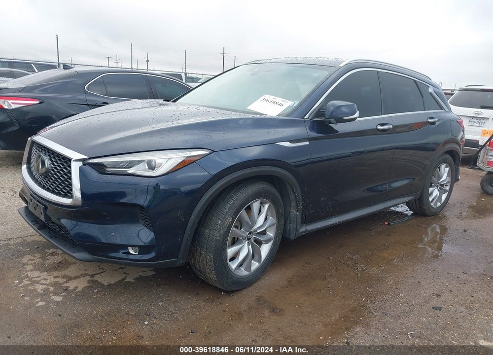 2020 INFINITI QX50 LUXE AWD VIN: 3PCAJ5M38LF103062
