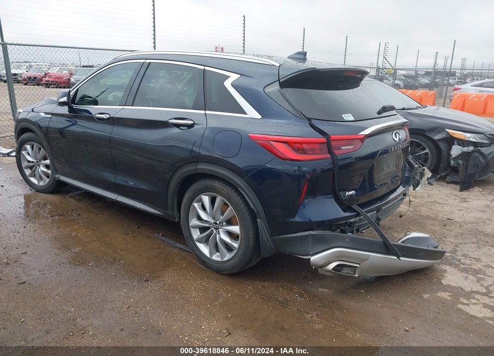 2020 INFINITI QX50 LUXE AWD VIN: 3PCAJ5M38LF103062