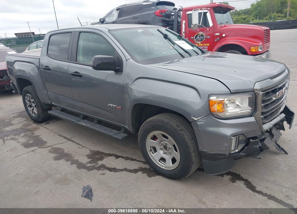 2021 GMC CANYON 4WD SHORT BOX AT4 - LEATHER VIN: 1GTG6FEN9M1103289