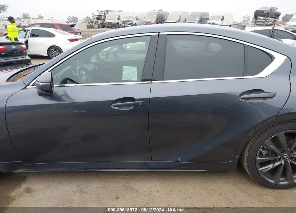 2021 LEXUS IS 350 F-SPORT VIN: JTHGZ1B20M5043172