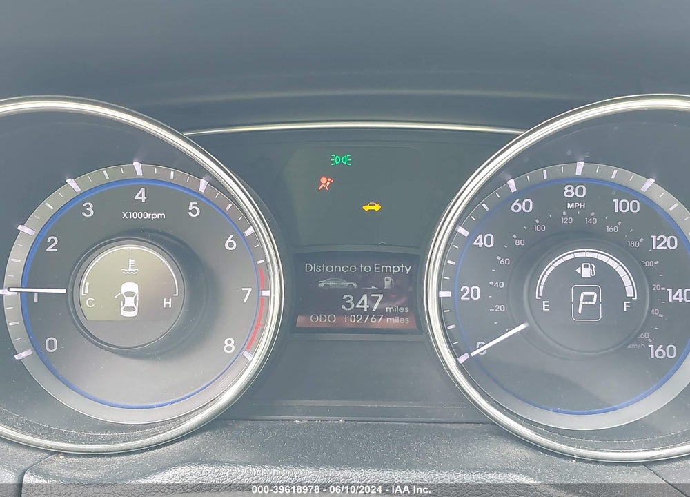 2011 HYUNDAI SONATA GLS VIN: 5NPEB4AC8BH213851