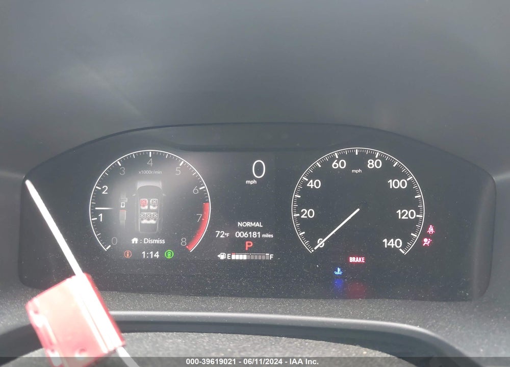 2024 HONDA CR-V EX AWD VIN: 2HKRS4H41RH448599