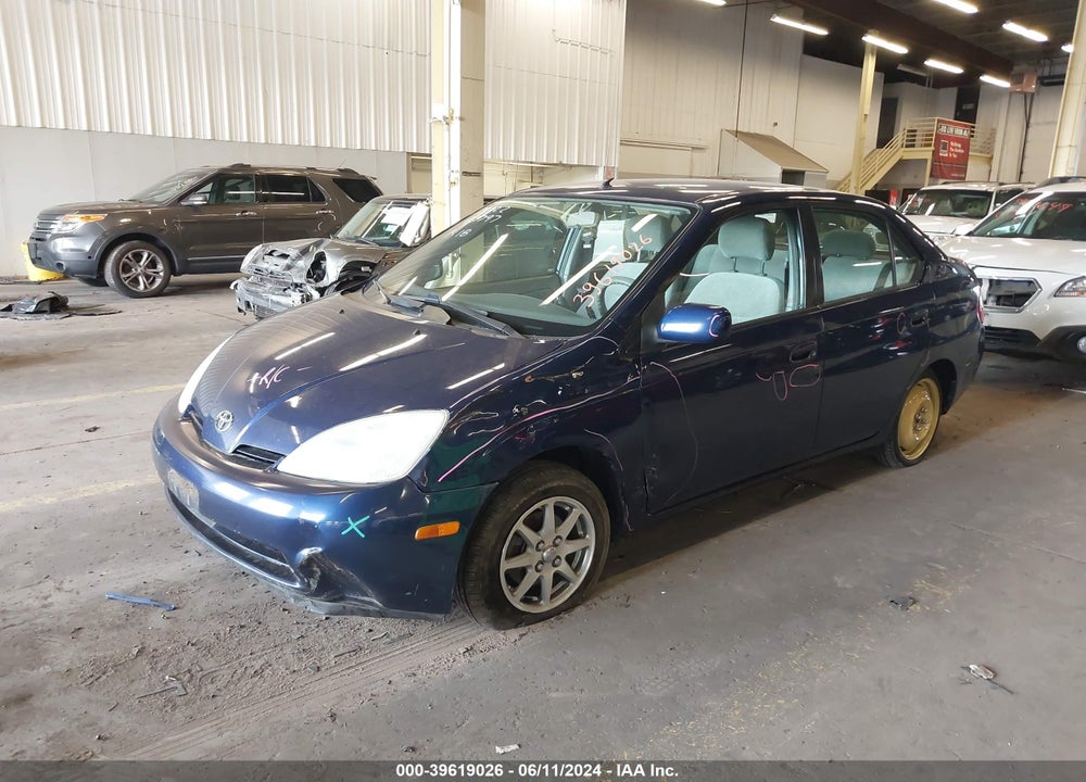 2002 TOYOTA PRIUS VIN: JT2BK18UX20048181