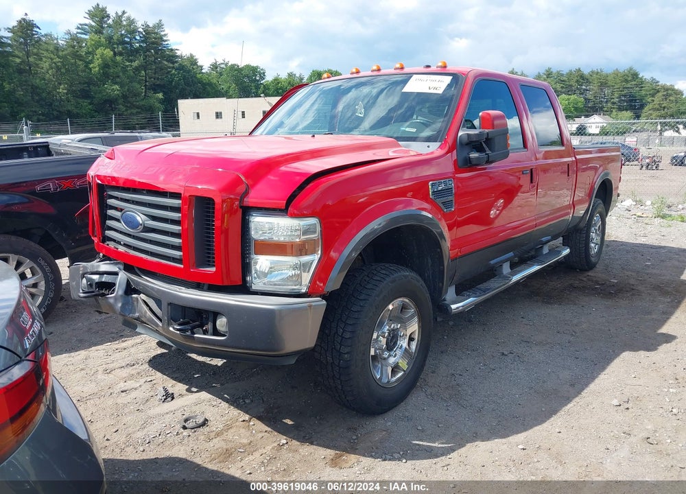 2008 FORD F-250 FX4/KING RANCH/LARIAT/XL/XLT VIN: 1FTSW21508EA39487