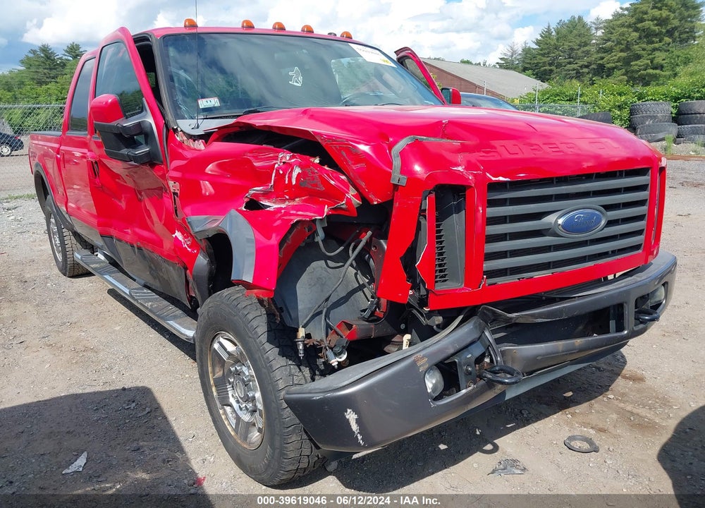 2008 FORD F-250 FX4/KING RANCH/LARIAT/XL/XLT VIN: 1FTSW21508EA39487