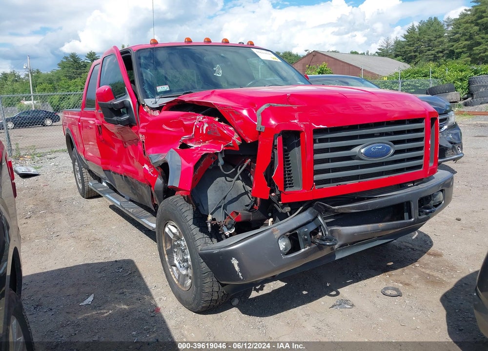 2008 FORD F-250 FX4/KING RANCH/LARIAT/XL/XLT VIN: 1FTSW21508EA39487