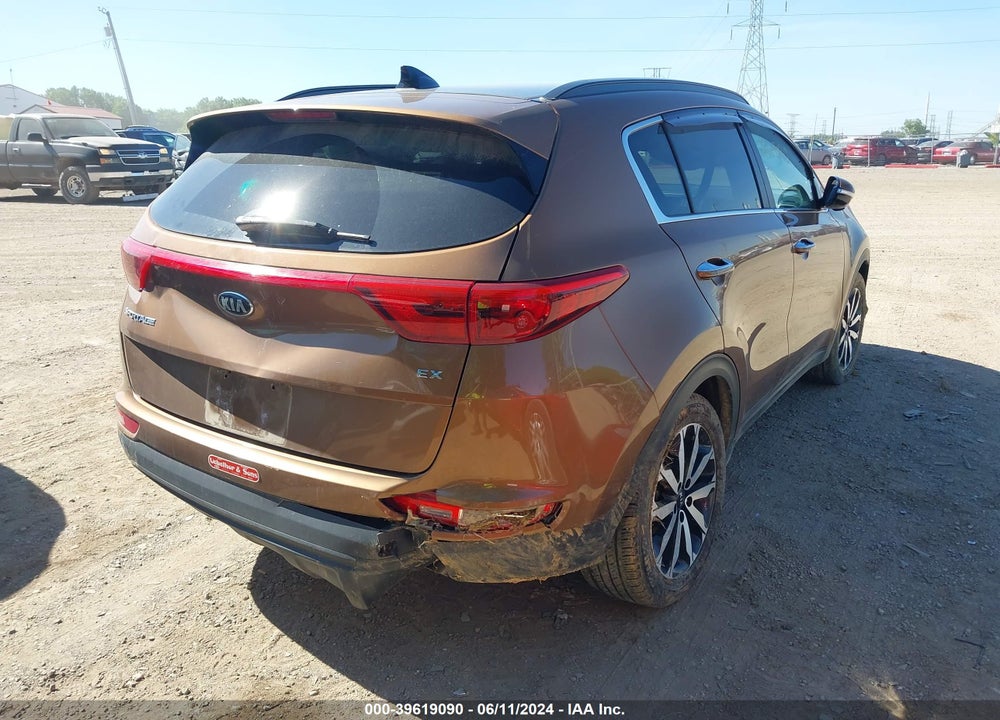 2019 KIA SPORTAGE EX VIN: KNDPN3AC3K7507768