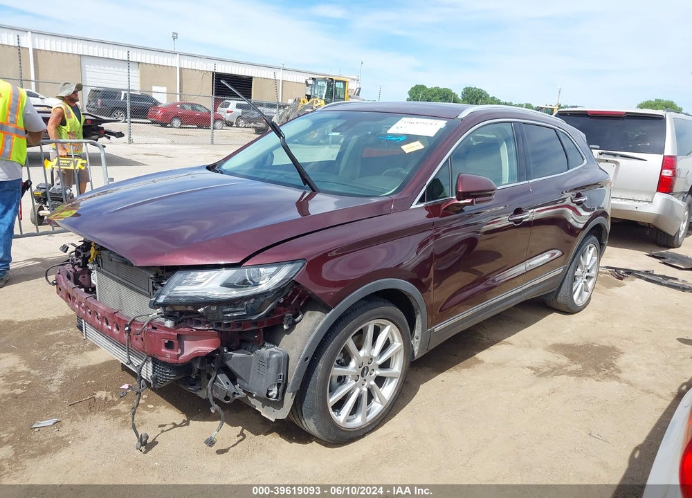 2019 LINCOLN MKC RESERVE VIN: 5LMCJ3C99KUL37650